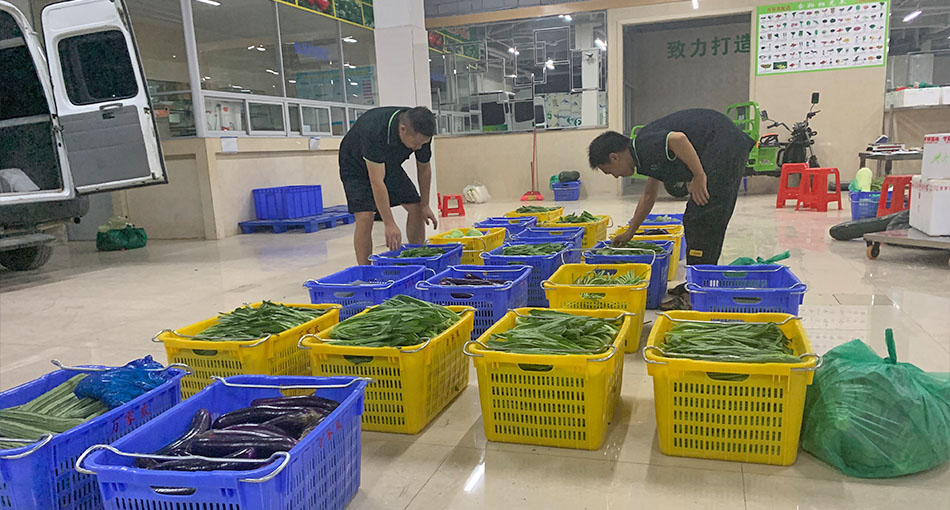 萬家歡膳食食堂承包經營過程中是如何采購的？